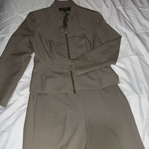 Taupe Signature by Larry Levine Pant Suit